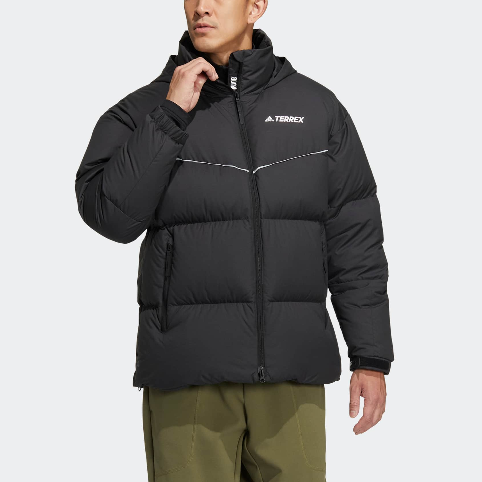 adidas Terrex Puff Gd Jacket Logo HN2009