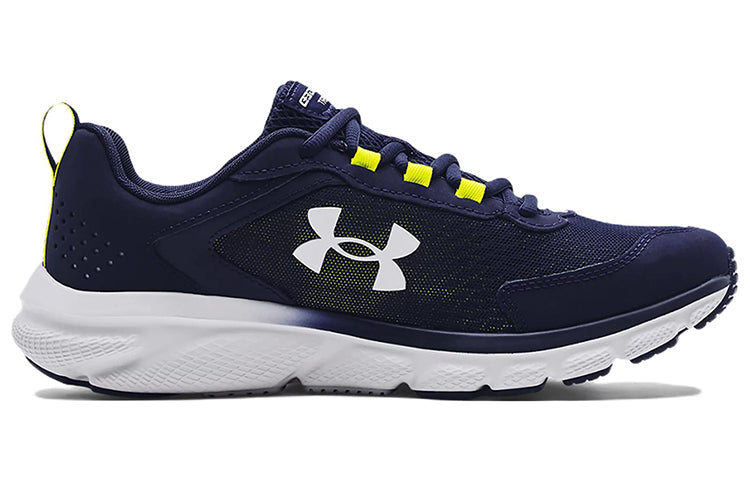 Under Armour Charged Assert 9 'Midnight Navy Yellow Ray' 3024590-404