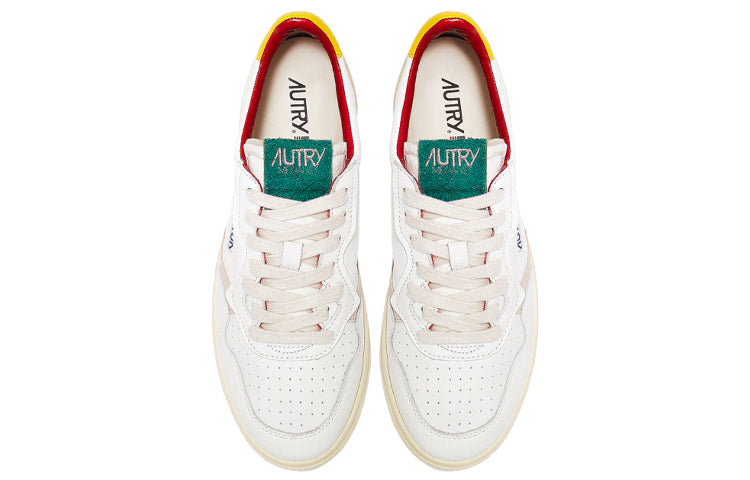 (WMNS) Autry Medalist Low Leather 'White Multi-color' AULW-LE10