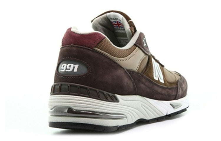 New Balance 991 Made in England 'Brown White' M991NGG
