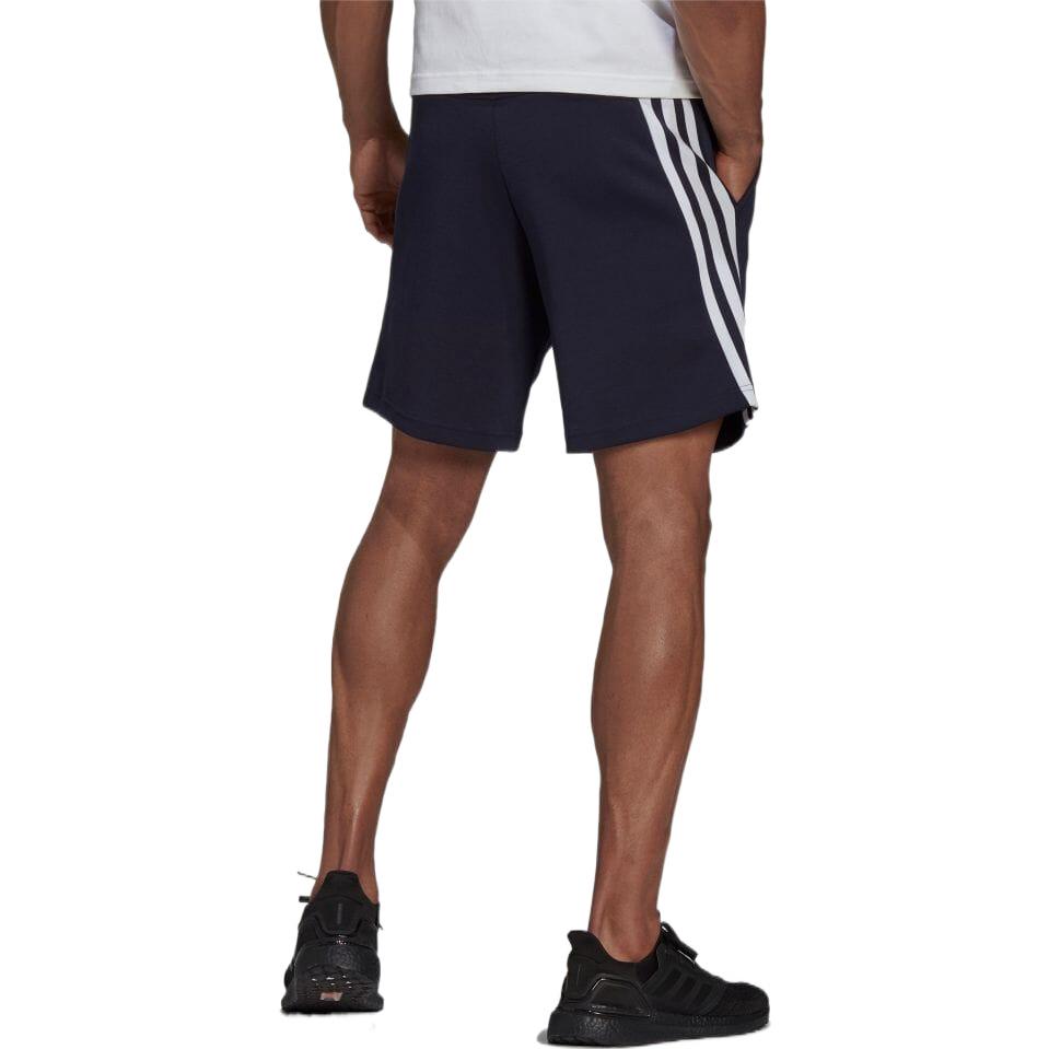 adidas Solid Color Side Stripe Straight Shorts Japanese Version Men's Blue H46517