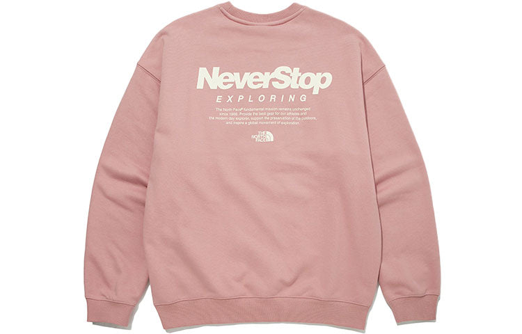 THE NORTH FACE Logo Sweater 'Pink' NM5MM51C