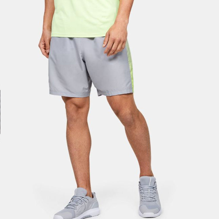 Under Armour Woven Graphic Shorts 'Light Grey Green' 1345713-014