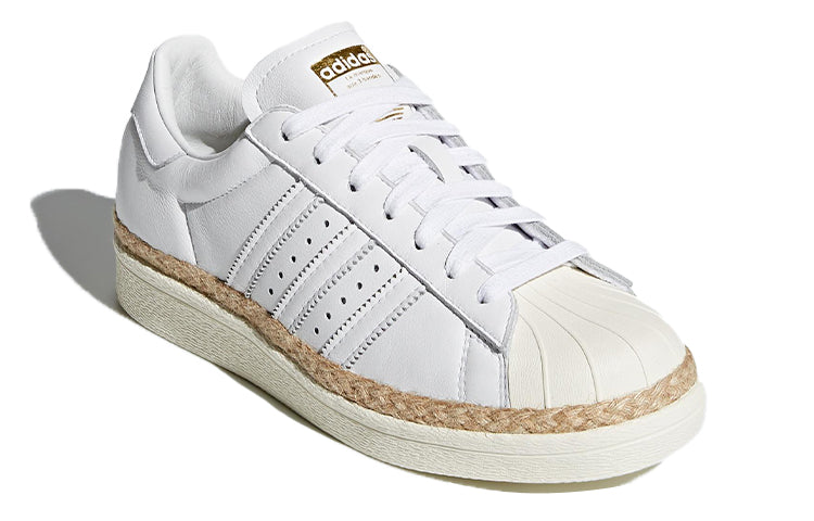 (WMNS) adidas originals Superstar 80s New Bold White DA9573