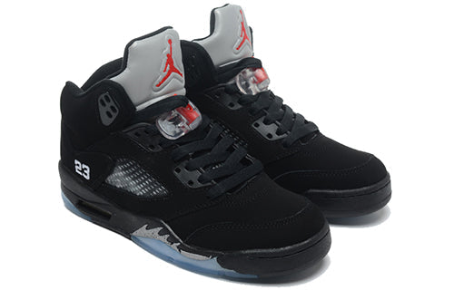 (GS) Air Jordan 5 Retro 'Black Metallic Silver' 2011 440888-010