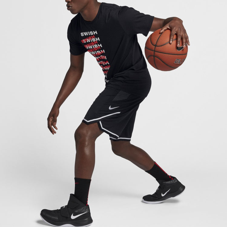 Nike Quick Dry Basketball Sports Shorts Black 925796-010