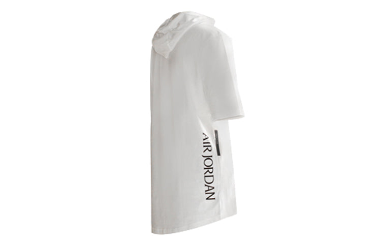 Air Jordan hooded Short Sleeve White CJ6603-100