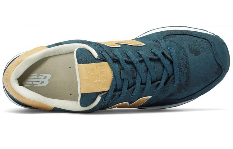 New Balance 574 Camo 'Blue Yellow' ML574CMB