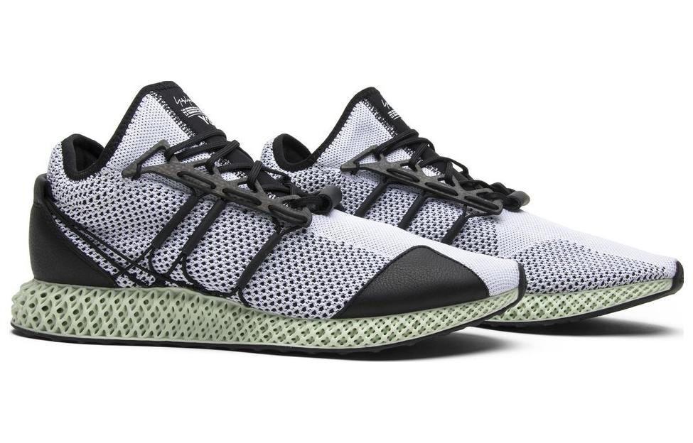 adidas Y-3 Runner 4D 'Black White' AQ0357