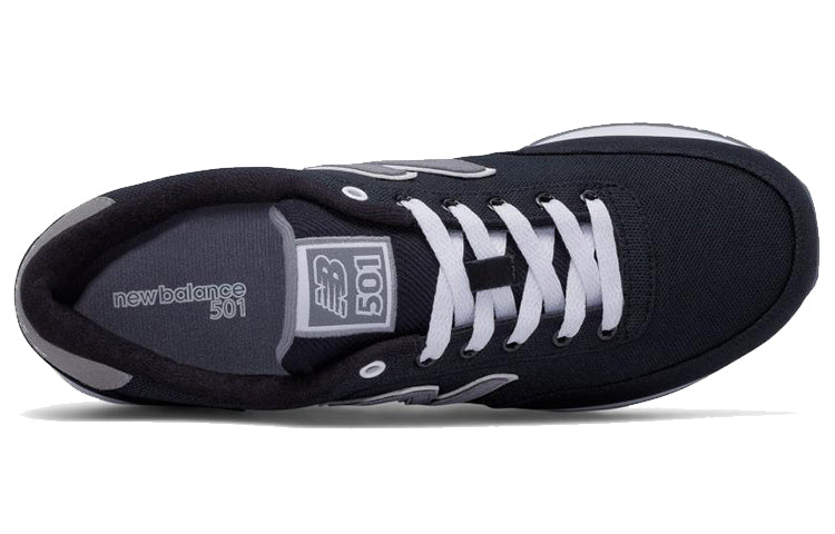 New Balance 501 Ripple Sole 'Black White' MZ501POB