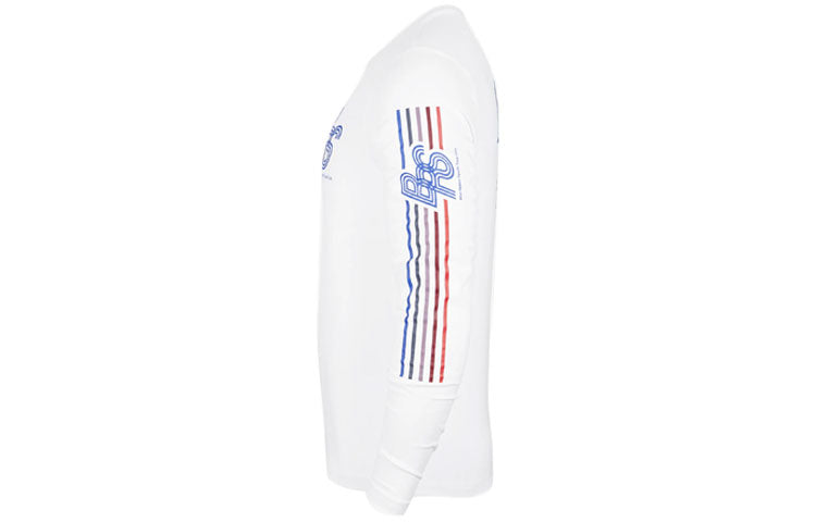 Nike Dri-Fit Printing Running Sports Long Sleeves White DH4345-100