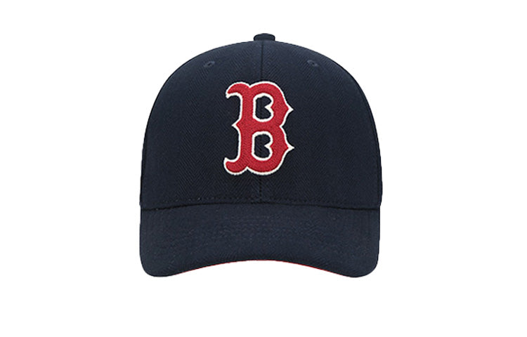 MLB Alphabet Embroidered Baseball Cap Navy Blue 32CPWZ011