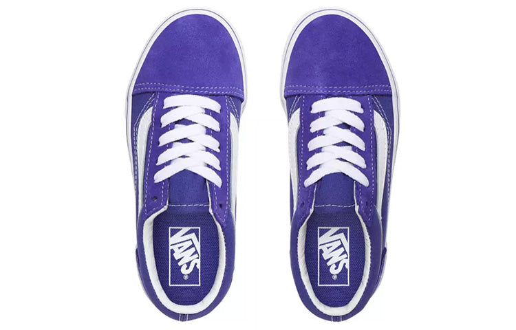 Vans Kid's Tri Checkerboard Old Skool Purple VN0A4UHZWKL