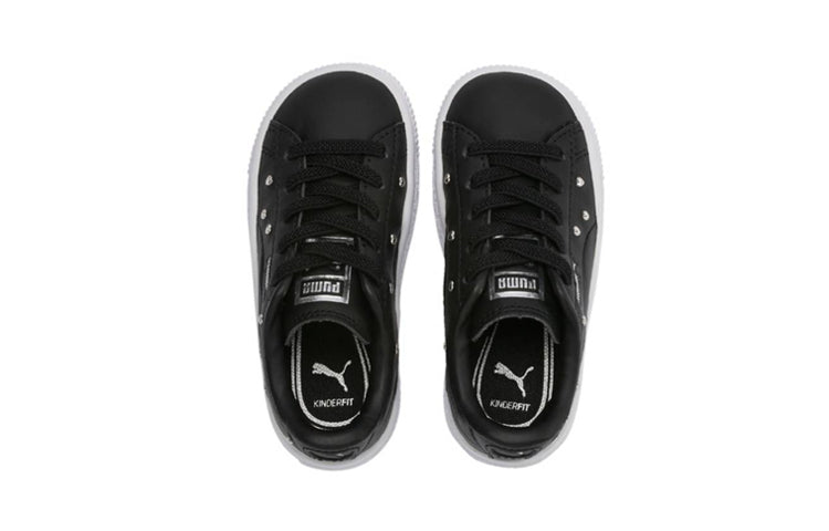 (PS) PUMA Basket Studs Ps Board Shoes Black 369678-02