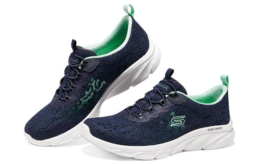 (WMNS) Skechers Dlux Comfort Shoes 'Navy' 104346-NVAQ
