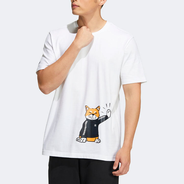 adidas Originals Graphic T-Shirts 'White' H49575