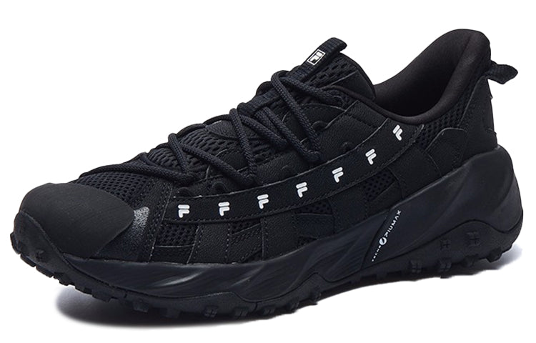 (WMNS) Fila Fusion 'Triple Black' T12W135203FBK
