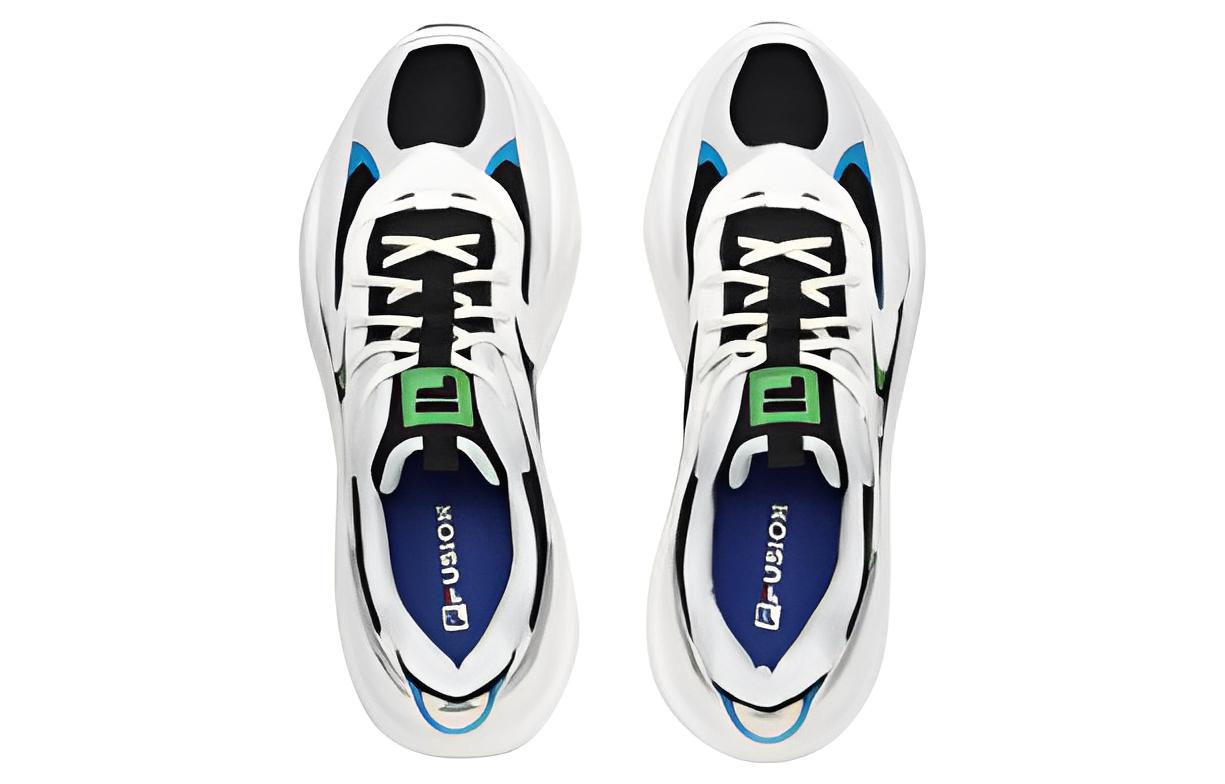 (WMNS) FILA FUSION Conch DX Sneakers 'White Black' T12M311111FGV
