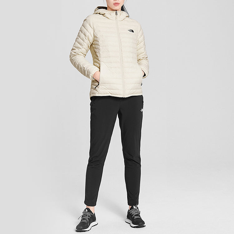 (WMNS) THE NORTH FACE Hooded Jacket 'White' 4NFC-11P