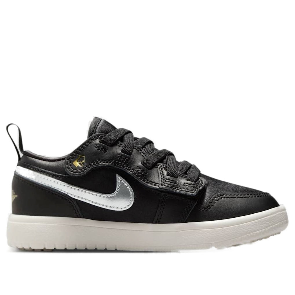 (PS) Air Jordan 1 Low ALT SE 'Black Silver Sail Gold' FZ3920-001