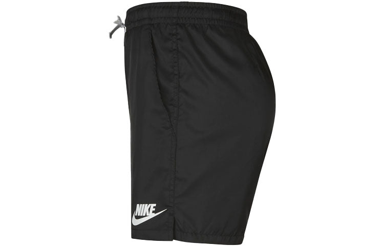 Nike Sportswear Woven Casual Breathable Shorts Black AT5289-010