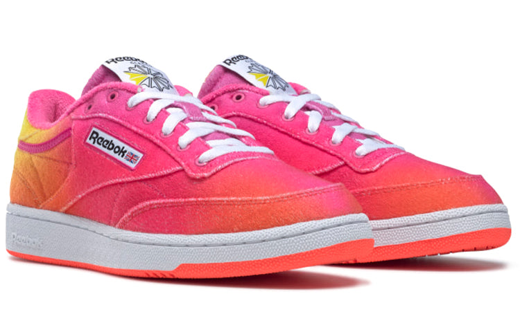 Reebok Daniel Moon x Club C 85 'Atomic Pink Alert Yellow' GZ1156