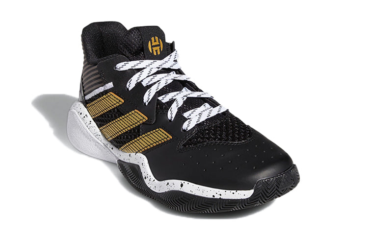 (GS) adidas Harden Stepback J 'Black Gold' FX9176