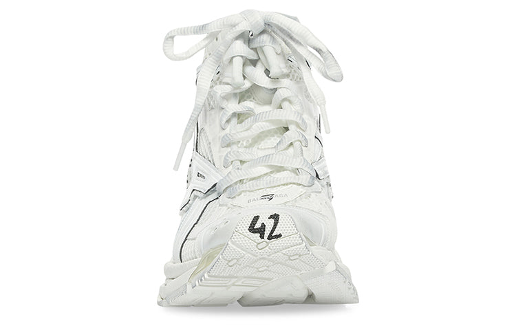 Balenciaga Runner High Top Sneakers 'White' 695764W3RH19000