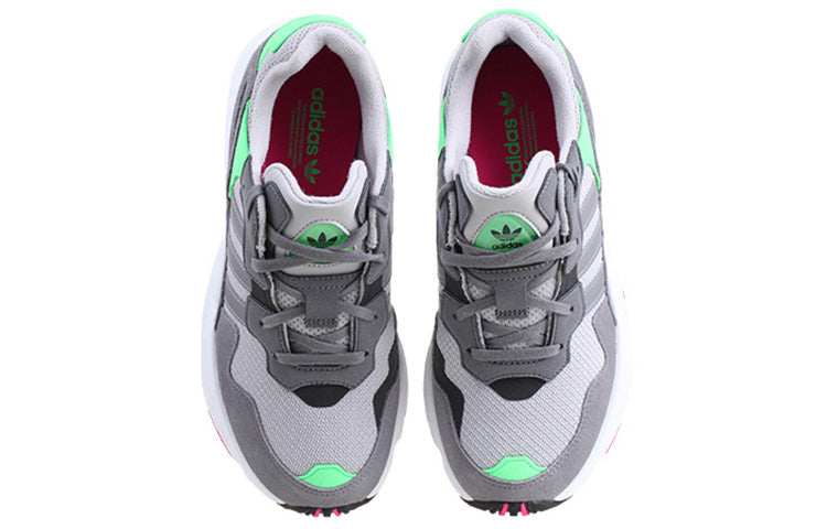 (GS) adidas Yung-96 J 'Grey Shock Pink' DB2802