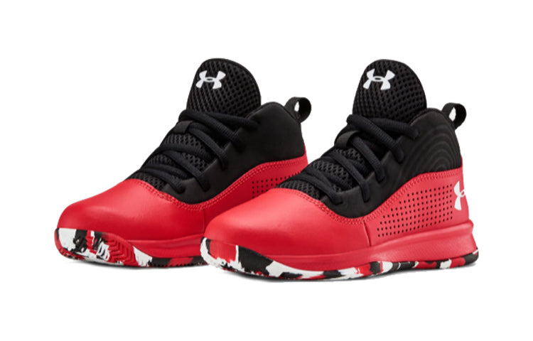 (PS) Under Armour Lockdown 4 Black/Red 3022124-601
