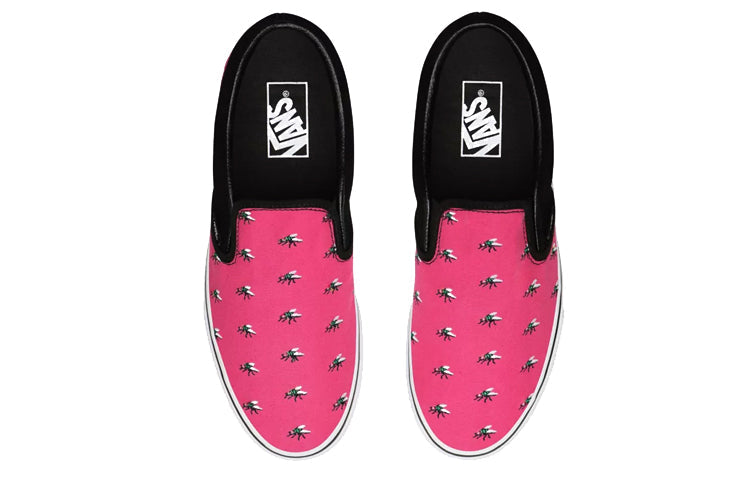 Vans Trap Fly Classic Slip-on Shoes Red Rose VN0A4U38WVJ