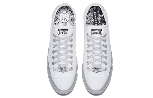 Converse Chuck Taylor All Star Low Miley Cyrus White Silver 162238C