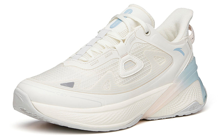 (WMNS) ANTA Running Series Sneakers 'White Blue Pink' 122135530R-1