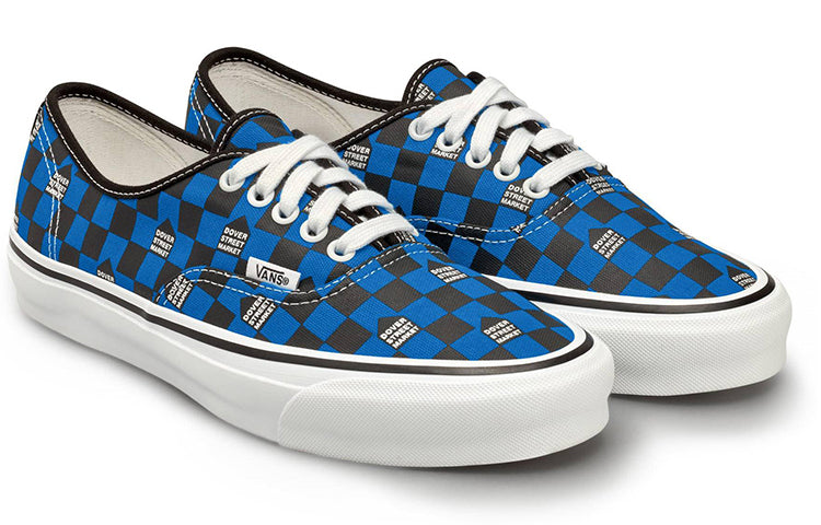 Vans Dover Street Market x OG Authentic LX 'DSM Checkerboard - Blue Black' VN0A4BV95B3