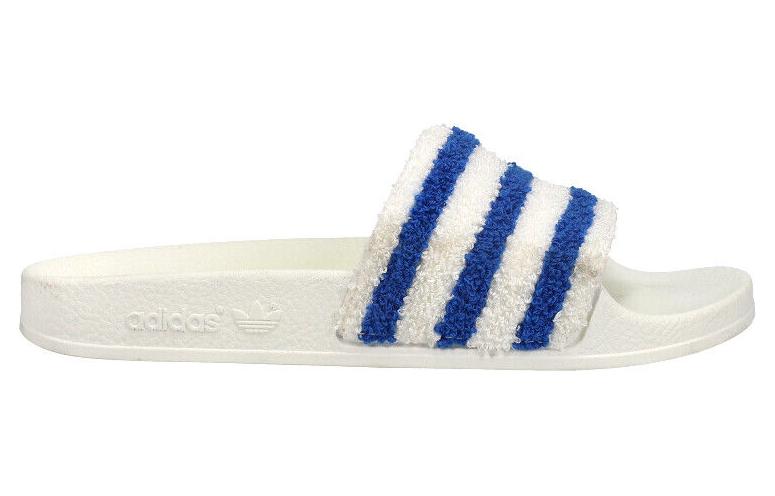 adidas adilette Slides 'White Blue' BB9279