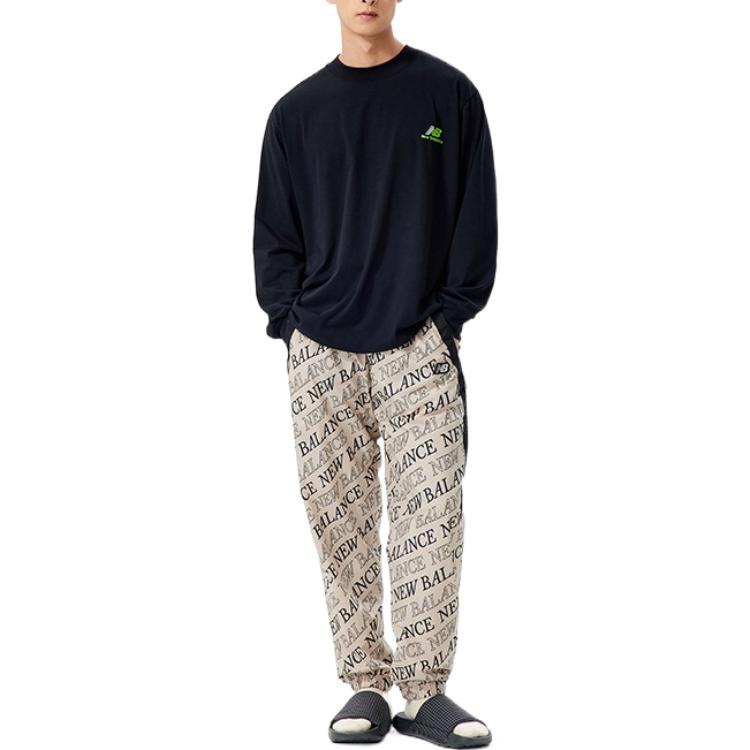 New Balance Sport Lifestyle Sweatshirt Asia Sizing 'Black' AMT22381-BK