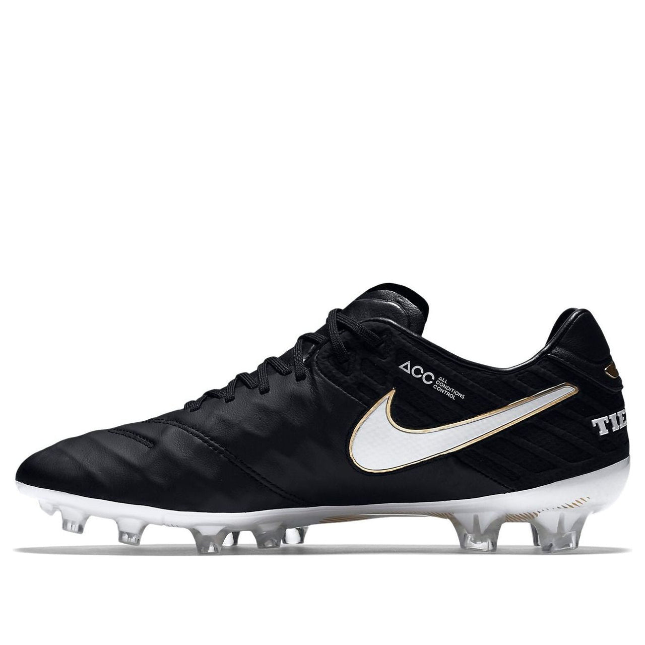 Nike Tiempo Legend VI FG 'Black White' 819177-010