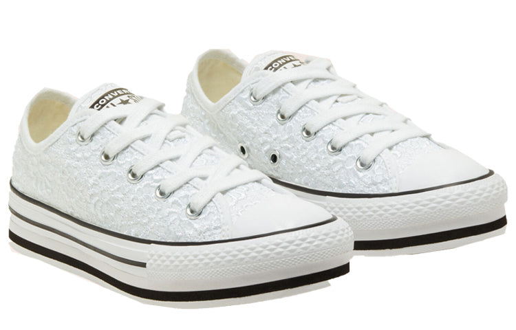 Converse Daisy Crochet Platform Chuck Taylor All Star 668933C