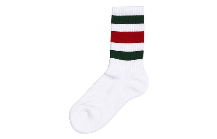 (WMNS) Gucci Stretch cotton socks with Web 'White' 452817-3G610-9066
