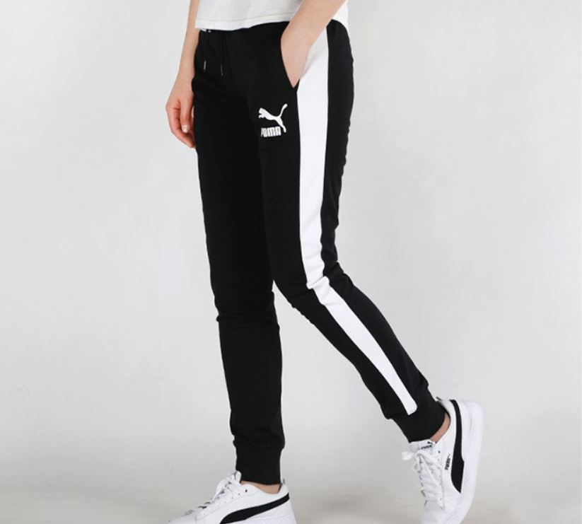 (WMNS) PUMA Iconic T7 Track Pants 'Black' 599905-01
