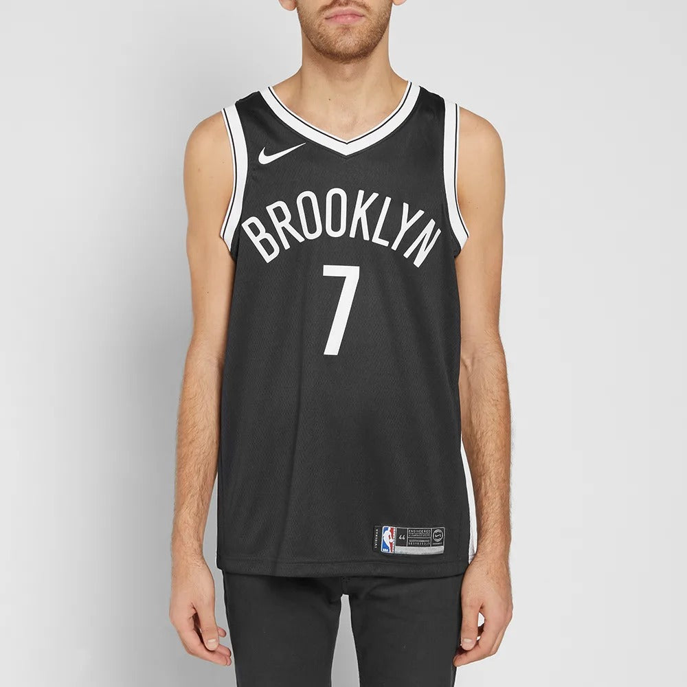 Nike Jeremy Lin Icon Edition Swingman Jersey 'No. 7' Black 864459-013
