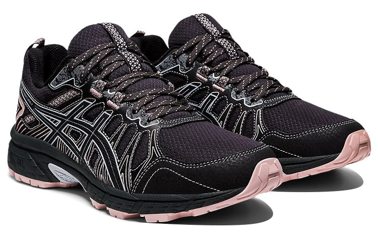 (WMNS) ASICS Gel-Venture 7 Wide 'Graphite Grey Pink' 1012B041-021
