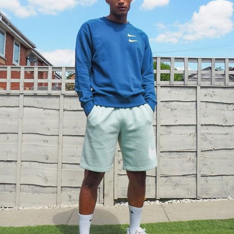 Nike Sportswear Swoosh Tee Blue Cj4872-455 CJ4872-455