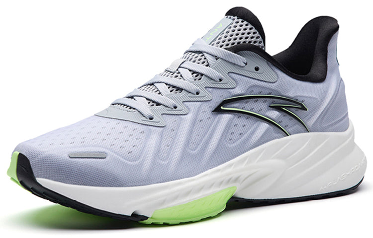 ANTA Runninng Series Sneakers 'Grey Black Green' 112215587S-4