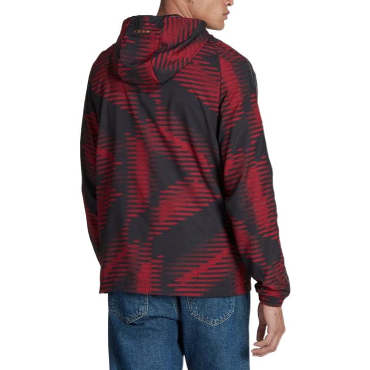 adidas Germany DNA Windbreaker 'Red Black' HC1272