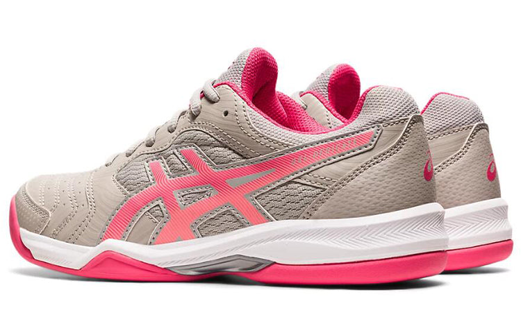 (WMNS) ASICS Gel-Dedicate 6 Indoor 'Grey Pink' 1042A074-021