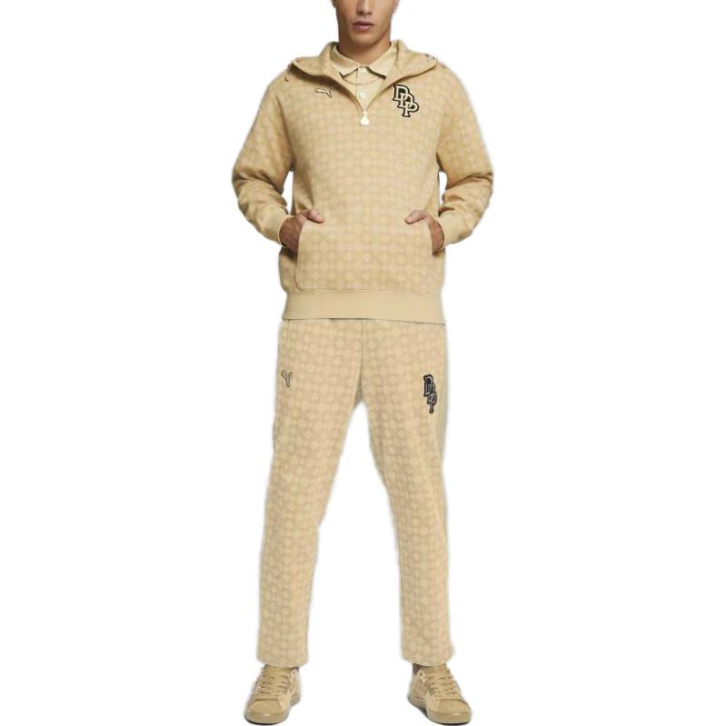 PUMA X Dapper Dan Hoodies 'Beige' 539806-89