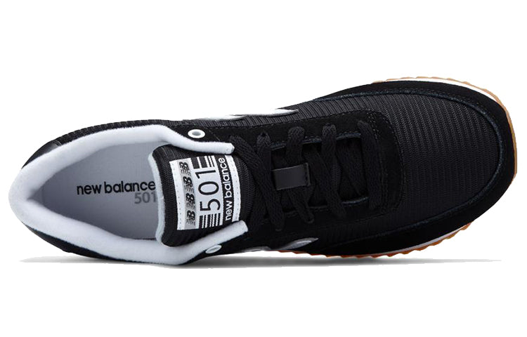 New Balance 501 Ripple Sole 'Black White Brown' MZ501AAH