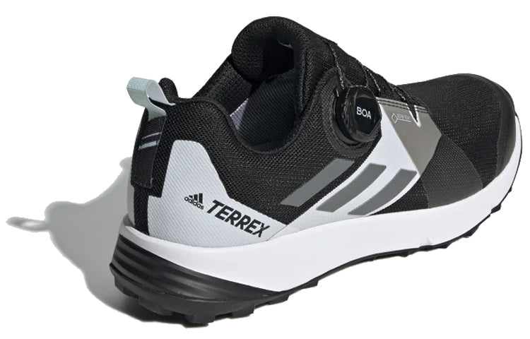 (WMNS) adidas Terrex Two Boa Gore-tex Trail Running 'Black White' F97639