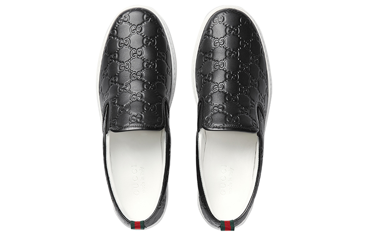 Gucci Signature Slip-On Sneaker 'Black' 407364-CWCE0-1174